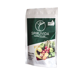 Spirulina sobre grande